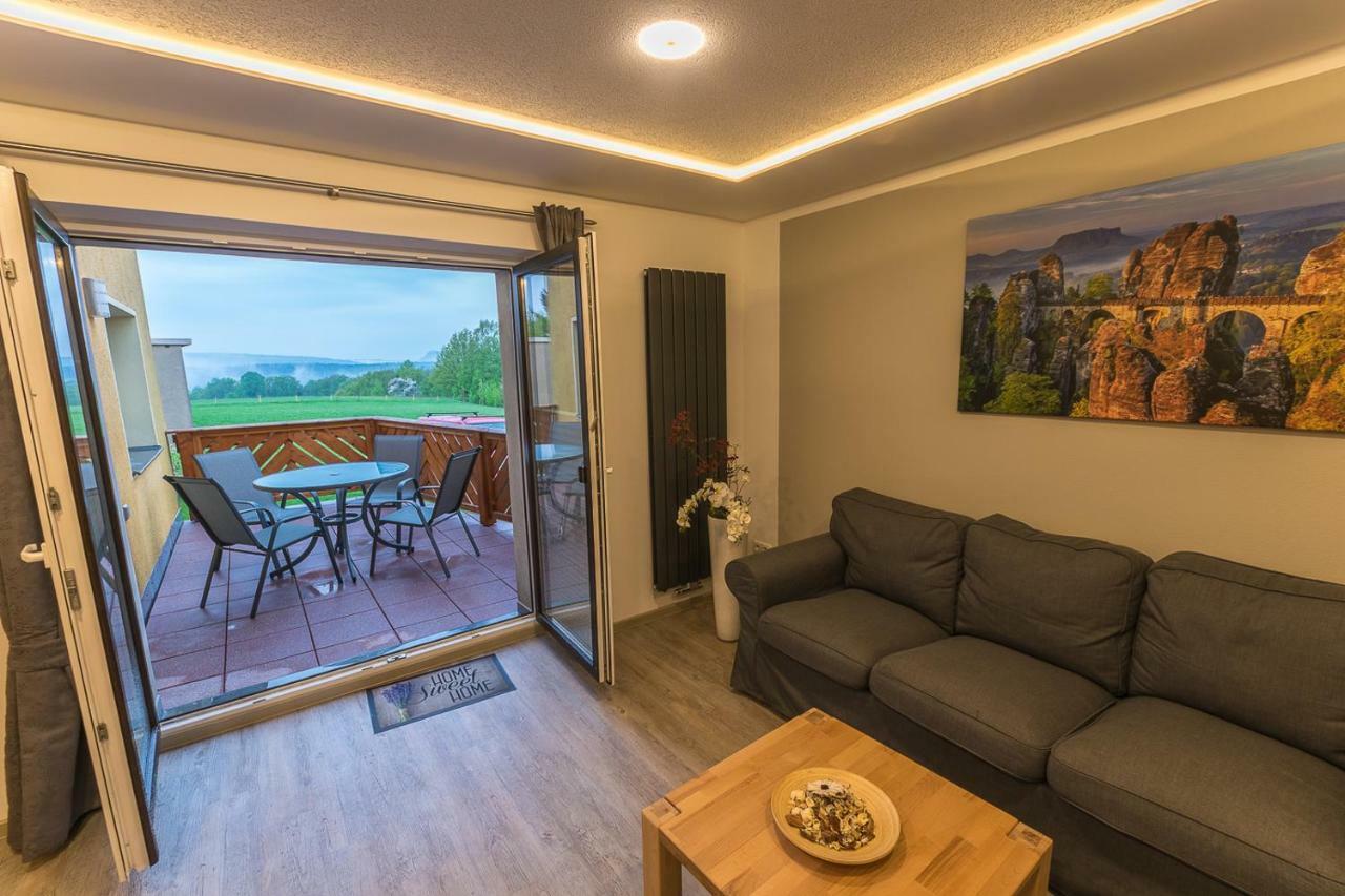 Ferienwohnung "Turmblick" Rathmannsdorf 외부 사진