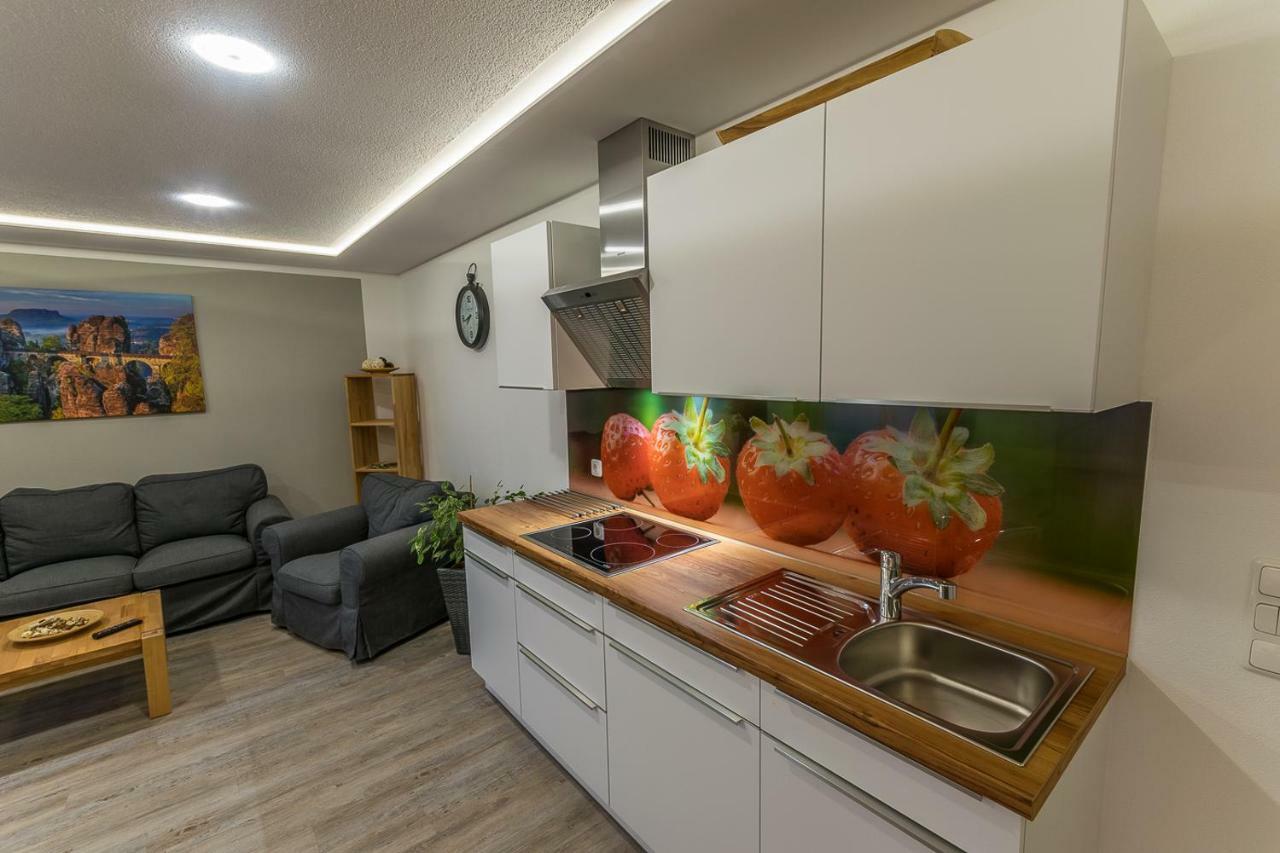 Ferienwohnung "Turmblick" Rathmannsdorf 외부 사진