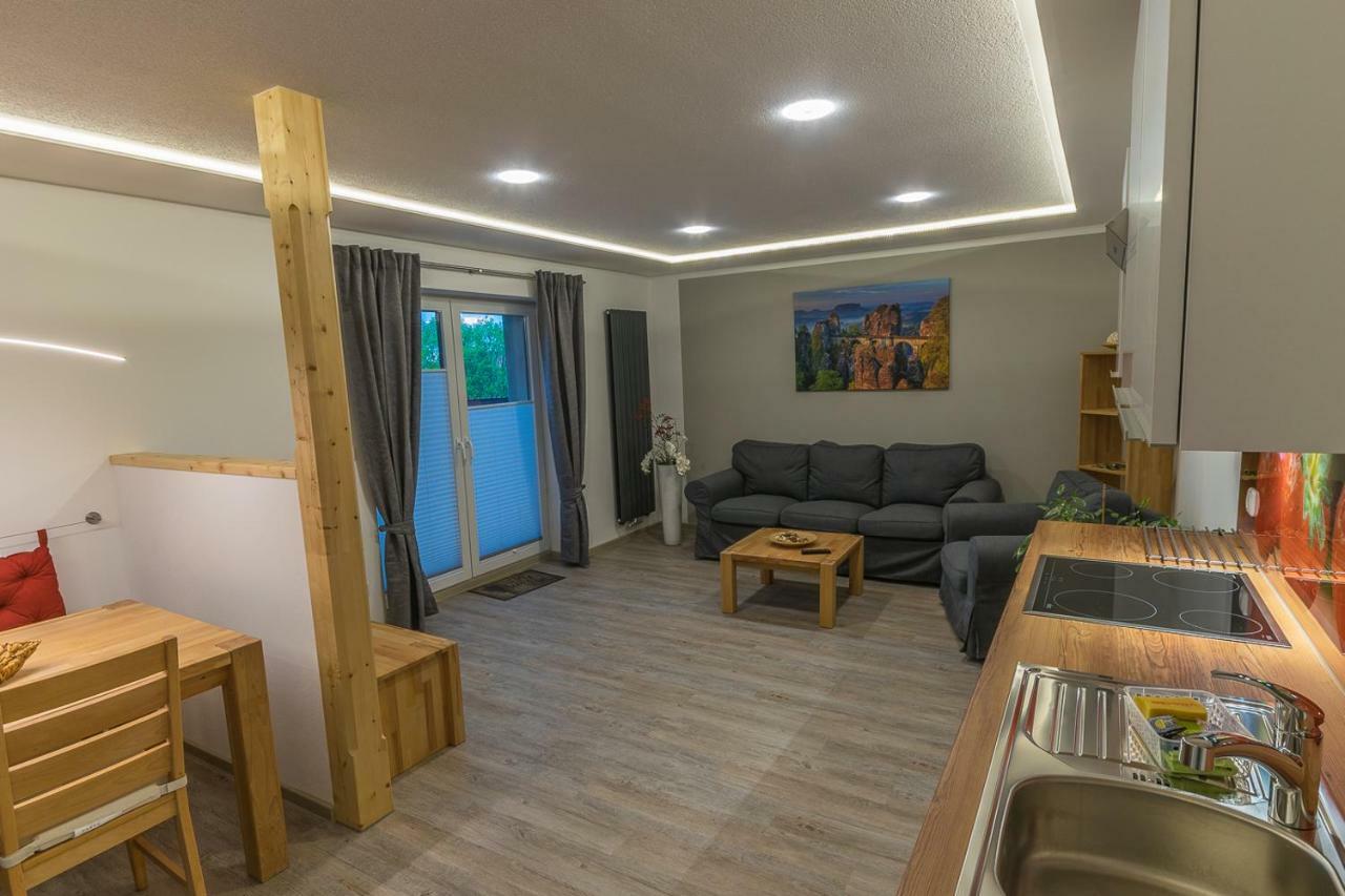 Ferienwohnung "Turmblick" Rathmannsdorf 외부 사진