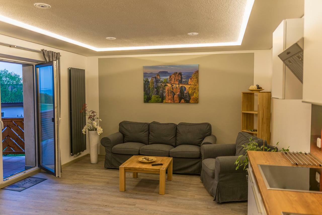 Ferienwohnung "Turmblick" Rathmannsdorf 외부 사진